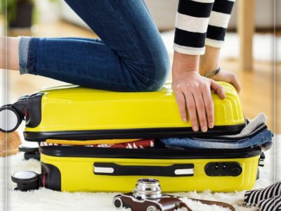 برای سفر از چمدان‌های کوچک‌تر استفاده کنید